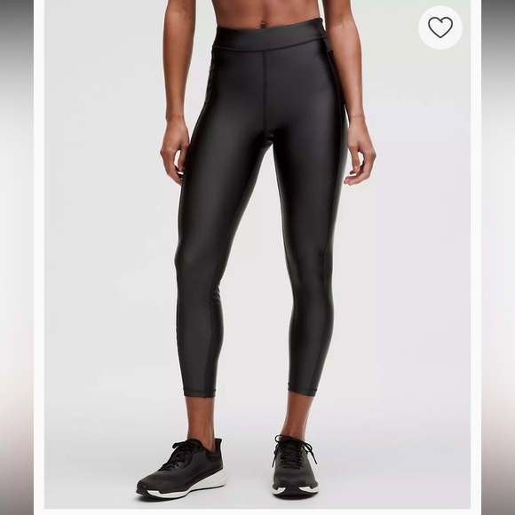 Lululemon Satin Shine High Rise Tight 25” Blackened Pine Size 2 NWT - Picture 1 of 5